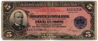 1916N 5 PESO\