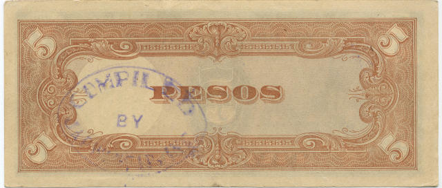 1943N 5 PESOS