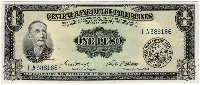 1962N 1 PESO\