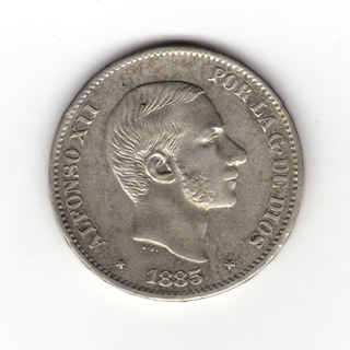 1885N 50 CENTAVOS DE PESO