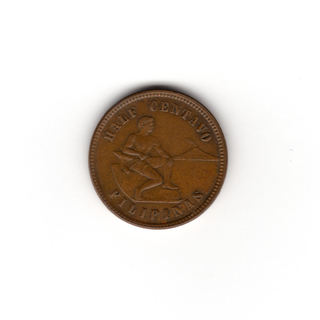 1903N HALF CENTAVO