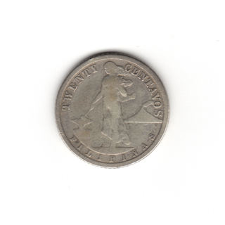 1918N 20 CENTAVOS