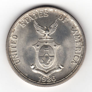 1936N 1 PESO