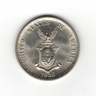 1936N 50 CENTAVOS