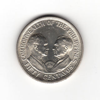 1936N 50 CENTAVOS