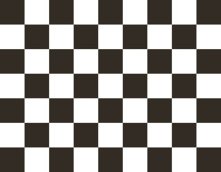 white and gray chequered flag