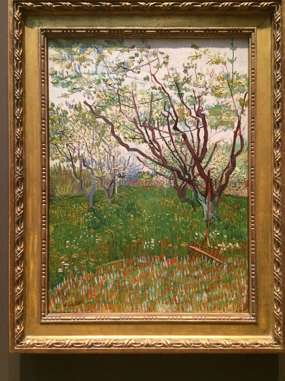 NY:メトロポリタン美術館、ゴッホのゴッホの花咲く果樹園(The Flowering Orchard)