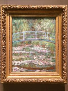NYFg|^pفAl̐@̒ȑ̋(Bridge over a Pond of Water Lilies)