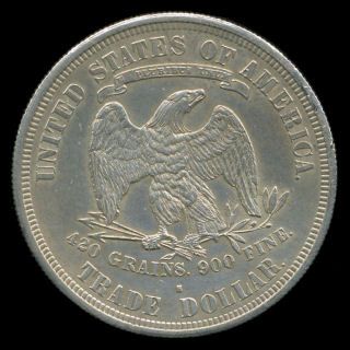 1876N TRADE DOLLAR