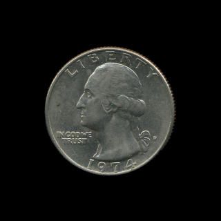 1974N QUARTER DOLLAR